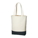 キャンバスツートントートブラック カラーイメージ